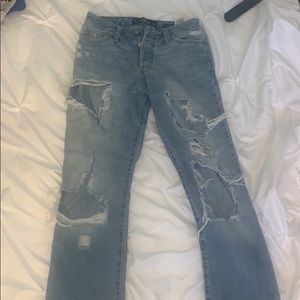 Hollister High Rise Vintage Straight Jeans